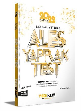 2022 ALES Sayısal Yetenek Çek Kopart Yaprak Test