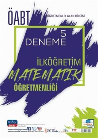 ÖABT İlköğretim Matematik Öğretmenliği - Öğretmenlik Alan Bilgisi - 5 Deneme