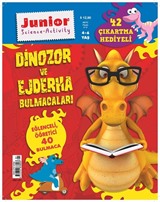 Dinazor ve Ejderha Bulmacaları - Eğlenceli Öğretici 40 Bulmaca 42 Çıkartma Hediye