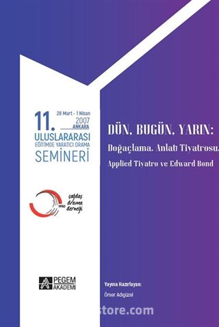 11. Uluslararası Eğitimde Yaratıcı Drama Semineri 28 Mart - 1 Nisan 2007