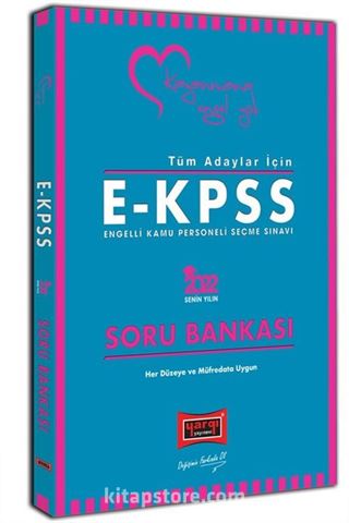 2022 Tüm Adaylar İçin E-KPSS Soru Bankası