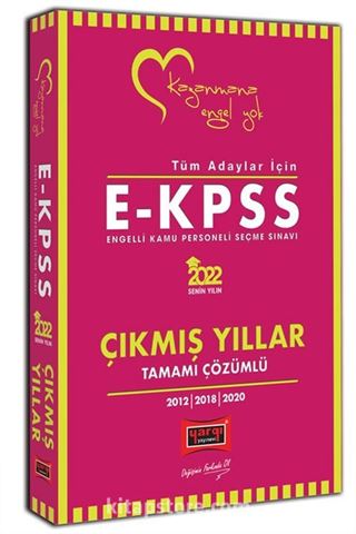 2022 Tüm Adaylar İçin EKPSS Tamamı Çözümlü Çıkmış Yıllar