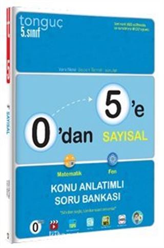 0'dan 5'e Sayısal Konu Anlatımlı Soru Bankası