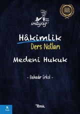 İmtiyaz Medeni Hukuk Hakimlik Ders Notları