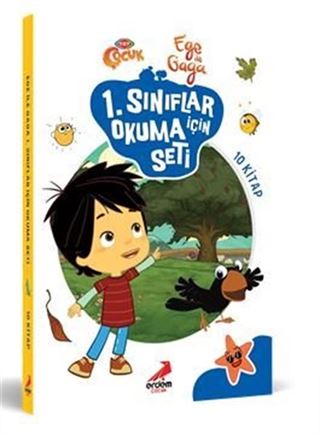 Ege ile Gaga 1. Sınıf Okuma Seti (10 kitap)