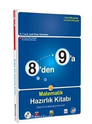 8'den 9'a Matematik Hazırlık Kitabı