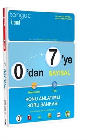 0'dan 7'ye Sayısal Konu Anlatımlı Soru Bankası