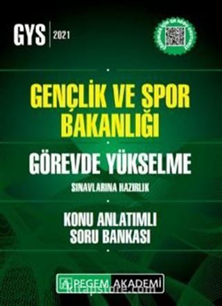 2021 Gençlik Ve Spor Bakanlığı Görevde Yükselme Sınavlarına Hazırlık Konu Anlatımlı Soru Bankası