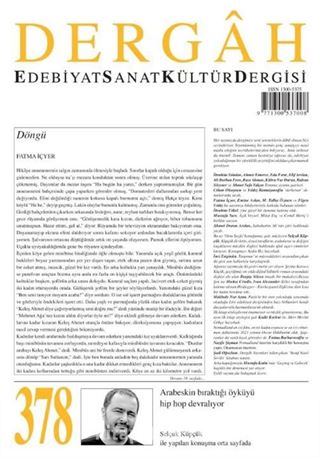 Dergah Edebiyat Sanat Kültür Dergisi Sayı: 378 Ağustos 2021