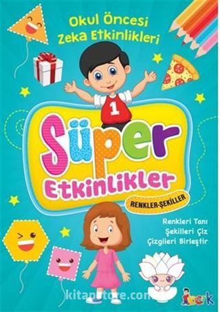 Süper Etkinlikler Renkler Şekiller