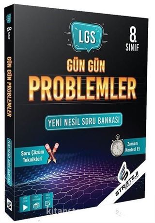 8.Sınıf LGS Gün Gün Problemler Yeni Nesil Soru Bankası