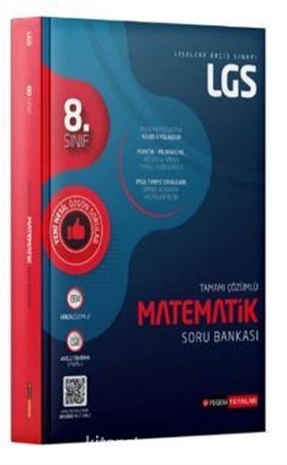 LGS Matematik Tamamı Çözümlü Soru Bankası