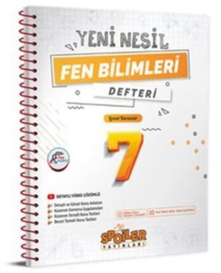 7.Sınıf Fen Bilimleri Defteri