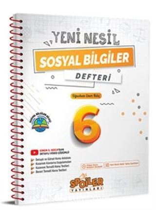 6.Sınıf Sosyal Bilgiler Defteri