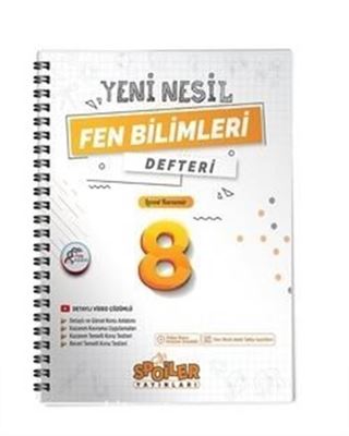 8.Sınıf Fen Bilimleri Defteri