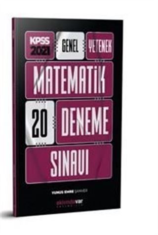 2021 Genel Yetenek Matematik 20 Deneme Sınavı