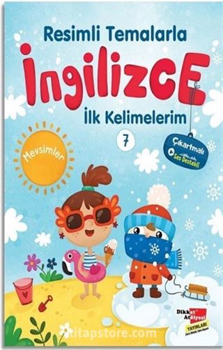 Resimli Temalarla İngilizce İlk Kelimelerim 7 - Mevsimler