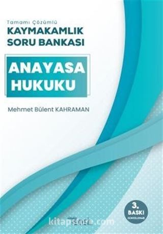 Anayasa Hukuku Kaymakamlık Soru Bankası