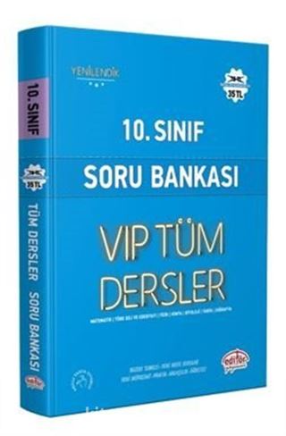 10.Sınıf Vıp Tüm Dersler Soru Bankası