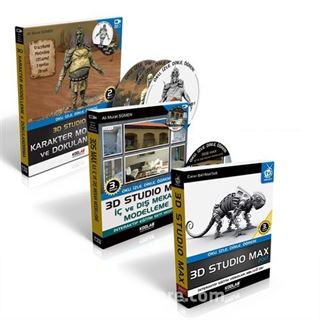 3D Studio Max Eğitim Seti (3 Kitap)