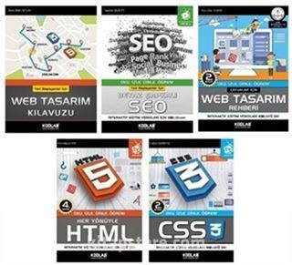 Hızlı ve Kolay Web Tasarım Seti 3 (5 Kitap Takım)