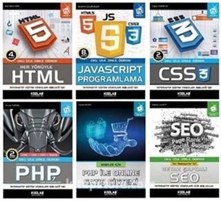 PHP ile WEB Programlama Seti 2 (6 Kitap Takım)