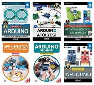 Arduino Programlama Eğitim Seti (6 Kitap Takım)