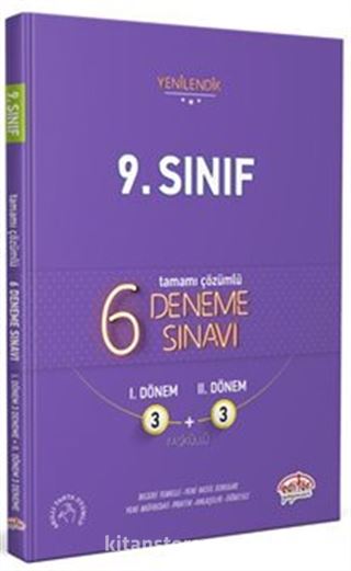 9. Sınıf 6 (3+3) Deneme Sınavı Tamamı Çözümlü