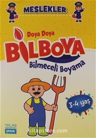 Meslekler - Doya Doya Bilboya Bilmeceli Boyama