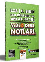 2022 LGS 8.Sınıf Din Kültürü ve Ahlak Bilgisi Video Ders Notları (Konu Anlatımı)