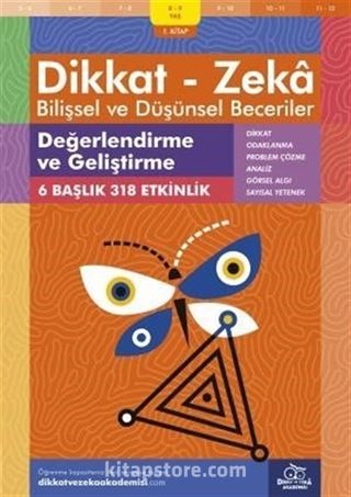 Değerlendirme ve Geliştirme (8 - 9 Yaş 1. Kitap, 318 Etkinlik) / Dikkat Zeka