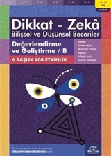 Değerlendirme ve Geliştirme / B (11 - 12 Yaş 2. Kitap, 408 Etkinlik) / Dikkat - Zeka