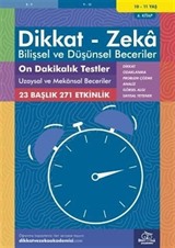 On Dakikalık Testler Uzaysal ve Mekansal Beceriler (10 - 11 Yaş 6. Kitap, 271 Etkinlik) / Dikkat - Zeka