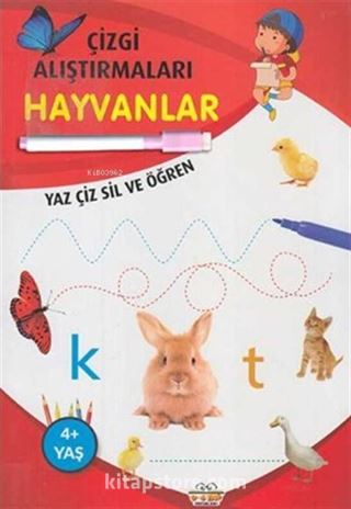 Çizgi Alıştırmaları - Hayvanlar