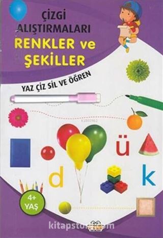 Çizgi Alıştırmaları - Renkler - Şekiller