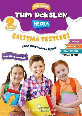 2. Sınıf Tüm Dersler Ne Kolay Çalışma Testleri