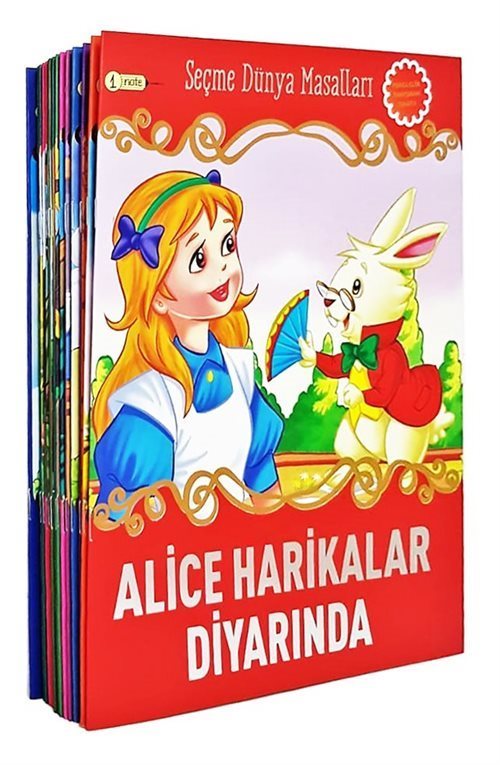 Seçme Dünya Masalları Resimli (15 Kitap Set) (5, 6, 7 Yaş ve Üstü)