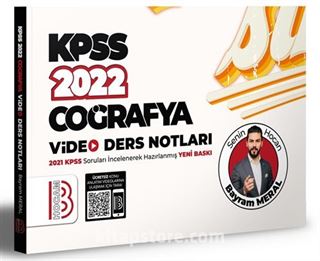 2022 KPSS Coğrafya Video Ders Notları