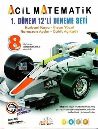 8. Sınıf LGS 12'li Deneme Seti