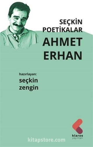 Seçkin Poetikalar Ahmet Erhan