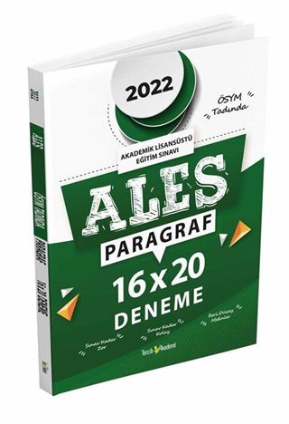 2022 ALES Paragraf Sözel Yetenek 16x20 Deneme