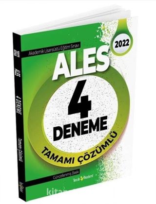 2022 ALES Tamamı Çözümlü 4 Deneme