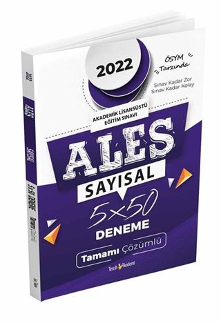 2022 ALES Sayısal Tamamı Çözümlü 5 Deneme