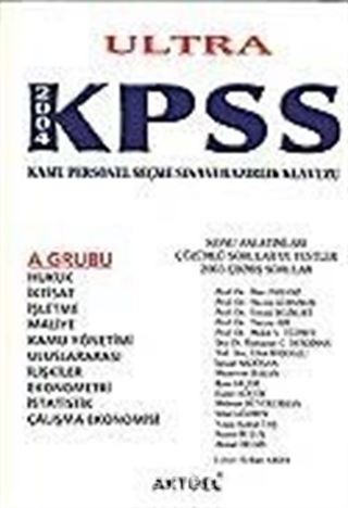 Ultra KPSS 2004 Hazırlık Kılavuzu -A Grubu-