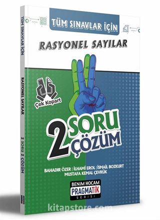 2022 Tüm Sınavlar İçin Rasyonel Sayılar 2 Soru 2 Çözüm Fasikülü