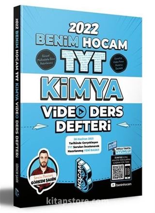 2022 TYT Kimya Video Ders Defteri