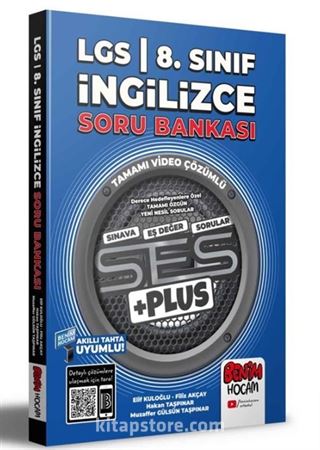 2022 LGS 8.Sınıf İngilizce SES PLUS Soru Bankası