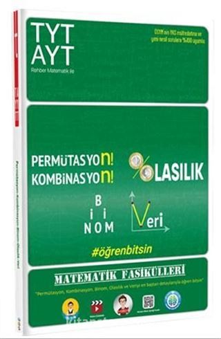 TYT-AYT Matematik Fasikülleri-Permütasyon, Kombinasyon, Olasılık, Binom, Veri