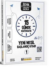 YKS TYT 15 Günde Matematik Kolay Başlangıç Kitabı