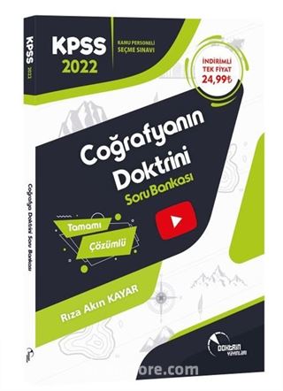 2022 KPSS Coğrafya Soru Bankası (Tamamı Çözümlü)